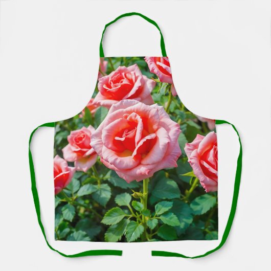 Pink Roses Apron エプロン (正面)