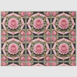 Pink Roses Beautiful Trendy Collection 薄葉紙