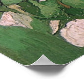 Pink Roses (F595) Van Gogh Fine Art ポスター (角)