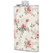 Pink Roses Floral  フラスク (左)