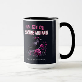 Pink Roses Gothic Mug マグカップ