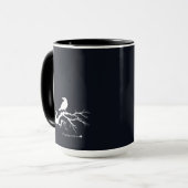 Pink Roses Gothic Mug マグカップ (正面左)