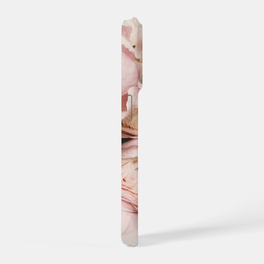 Pink roses iPhoneケース (右側面)