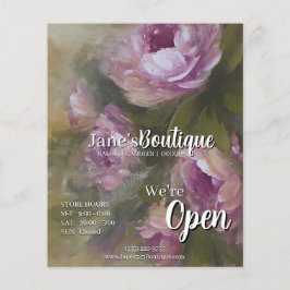 Pink Roses MINI Store チラシ