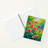 Pink Roses Notebook ノートブック (内部)