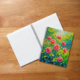 Pink Roses Notebook ノートブック