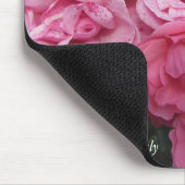 Pink Roses of Rome，イタリア マウスパッド (コーナー)