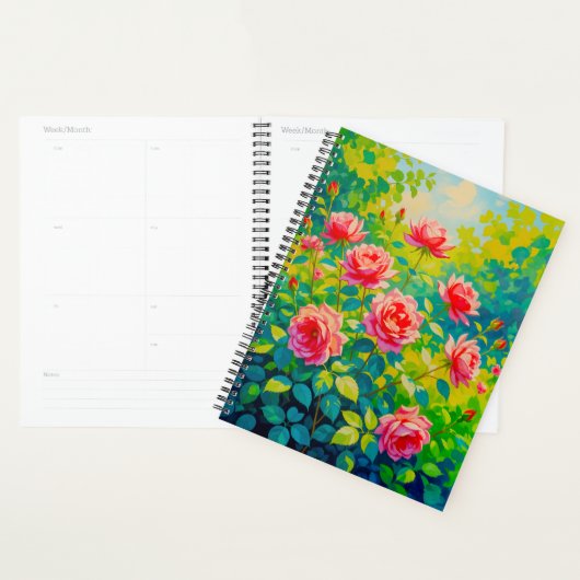 Pink Roses Planner プランナー手帳 (ディスプレー)