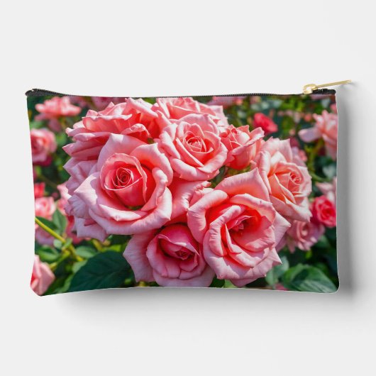 Pink Roses Pouch アクセサリーポーチ (裏面)