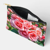 Pink Roses Pouch アクセサリーポーチ (見開き)