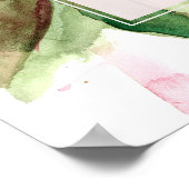 Pink Roses Scripture Romans Grace to You ポスター (角)