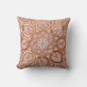 pink royal mosaic  クッション (正面)