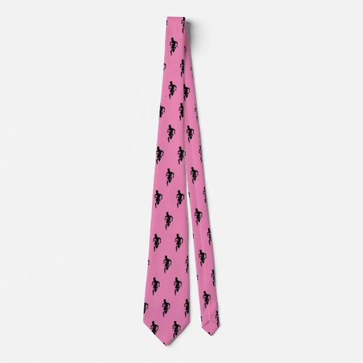 Pink Rugby Tie ネクタイ (正面)
