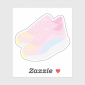 Pink Running Shoes シール (シート)