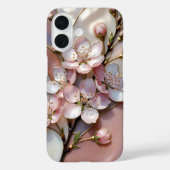 Pink Sakura iPhone Case Romantic Floral Design Case-Mate iPhoneケース (裏面)