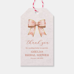 Pink Sakura Ribbon – Japanese-Inspired ギフトタグ