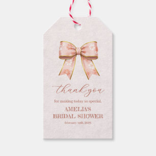 Pink Sakura Ribbon – Japanese-Inspired ギフトタグ