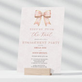 Pink Sakura Ribbon – Japanese-Inspired  招待状