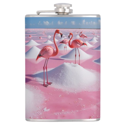Pink salt flats フラスク (正面)