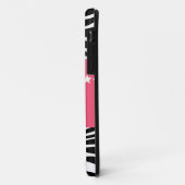 Pink Sassy Star Zebra BT iPhone 5ケース Case-Mate iPhoneケース (裏面/左)
