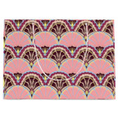 Pink Scallop Gift Bag ラージペーパーバッグ (正面)