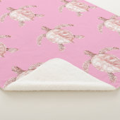 Pink Sea Turtles シェルパブランケット (3/4)