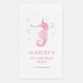 Pink Seahorse 1st birthday (正面)