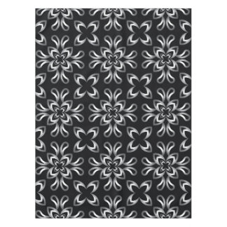 Pink seamless pattern on dark background テーブルクロス