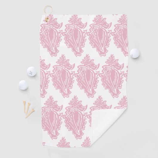 Pink Seashells  ゴルフタオル (インサイチュ)