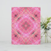 Pink Serene Garden Scrapbook Paper 2-Sided Page (スタンド正面)