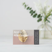 Pink Serenity Design 4 名刺 (スタンド正面)