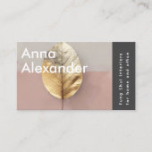 Pink Serenity Design 4 名刺 (正面)