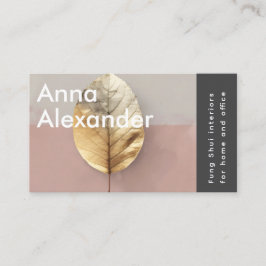 Pink Serenity Design 4 名刺