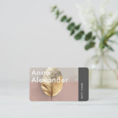 Pink Serenity Design 4 Gift Card 名刺 (スタンド正面)