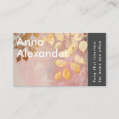 Pink Serenity Design 9 名刺 (正面)