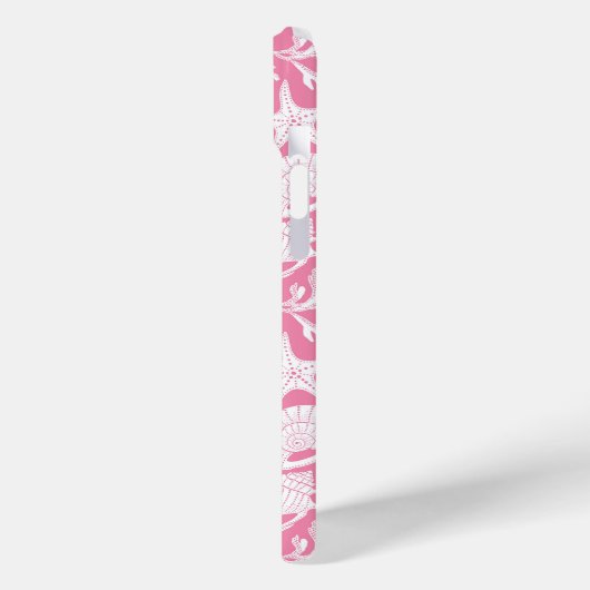 Pink Shells Personalized Case-Mate iPhoneケース (裏面 / 左)
