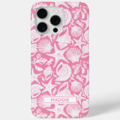 Pink Shells Personalized Case-Mate iPhoneケース (裏面)