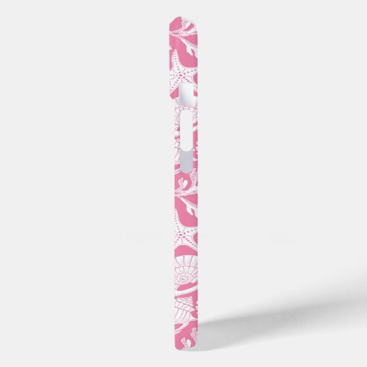 Pink Shells Personalized Case-Mate iPhoneケース (裏面 / 左)