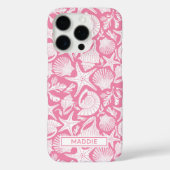 Pink Shells Personalized Case-Mate iPhoneケース (裏面)