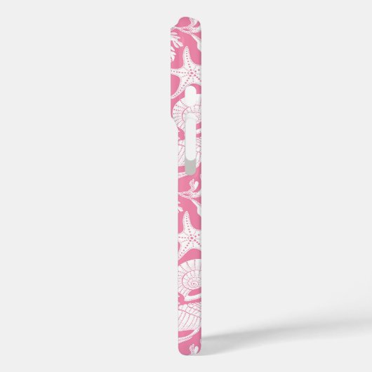 Pink Shells Personalized Case-Mate iPhoneケース (裏面 / 左)