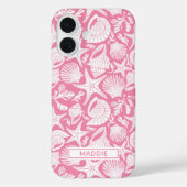 Pink Shells Personalized Case-Mate iPhoneケース (裏面)
