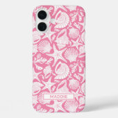 Pink Shells Personalized Case-Mate iPhoneケース (裏面)