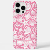 Pink Shells Personalized Case-Mate iPhoneケース (裏面)