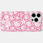 Pink Shells Personalized Case-Mate iPhoneケース (裏面 (横))