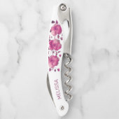 Pink Shiny Metallic Flower  ソムリエナイフ (裏面)