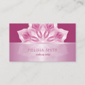 Pink Shiny Metallic Mandala  名刺 (正面)