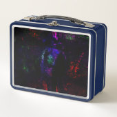 Pink Silence - Abstract Metal Bento メタルランチボックス (正面)