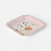 Pink Silly Goose ペーパープレート (傾斜あり)