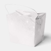 Pink silver princess gown Fairytale birthday party フェイバーボックス (裏面サイド)