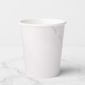 Pink silver princess gown Fairytale birthday party 紙コップ (裏面)